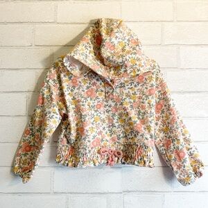 Nicole Miller Sport Baby Girl Floral Sweatshirt Hoodie 24 M